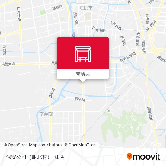 保安公司（谢北村）地图