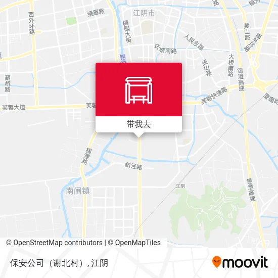保安公司（谢北村）地图