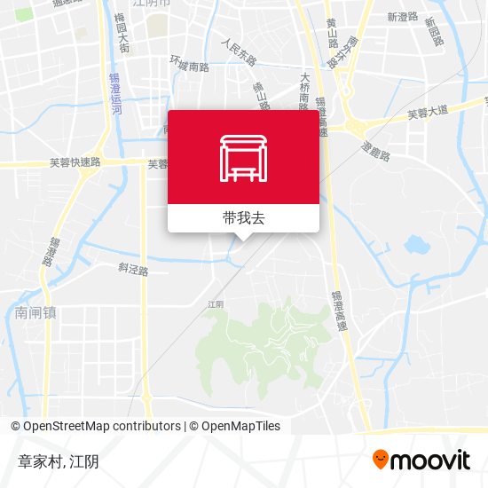 章家村地图