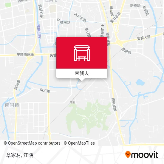 章家村地图