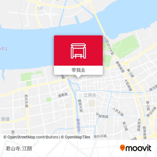 君山寺地图