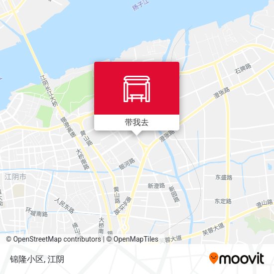 锦隆小区地图