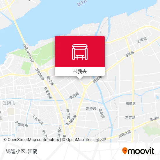 锦隆小区地图