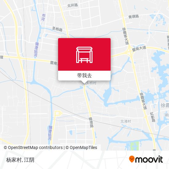 杨家村地图