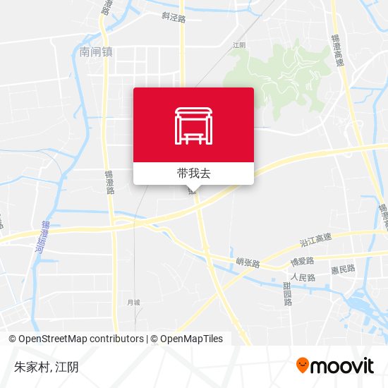 朱家村地图