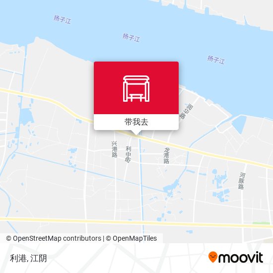 利港地图