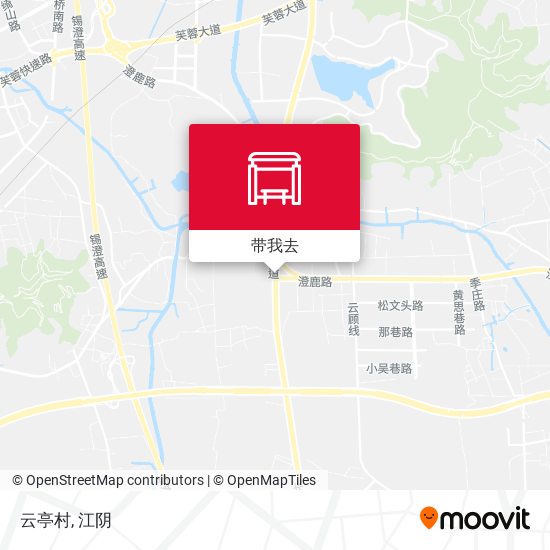 云亭村地图