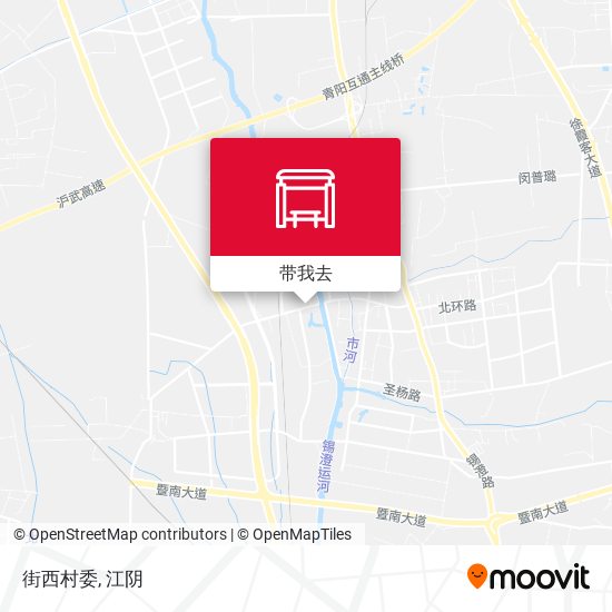 街西村委地图