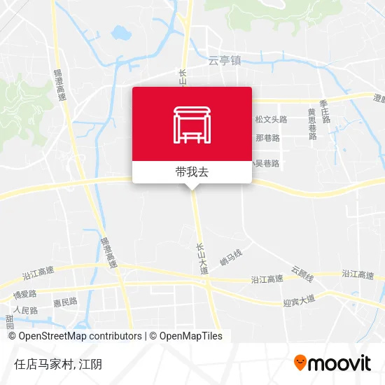 任店马家村地图