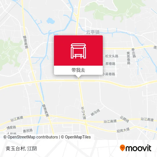 黄玉台村地图