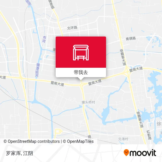 罗家厍地图