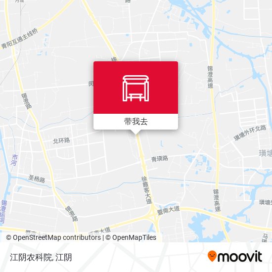 江阴农科院地图