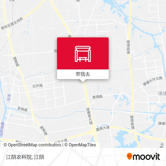 江阴农科院地图