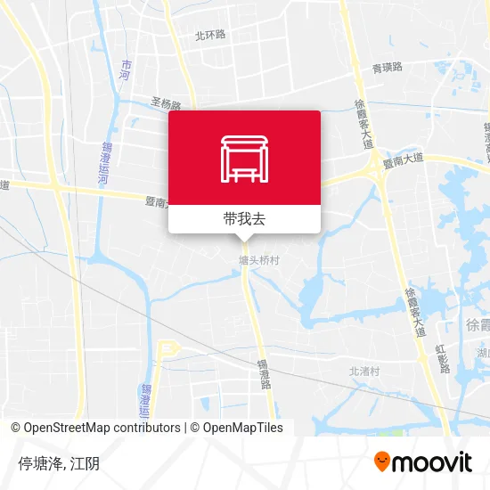 停塘洚地图