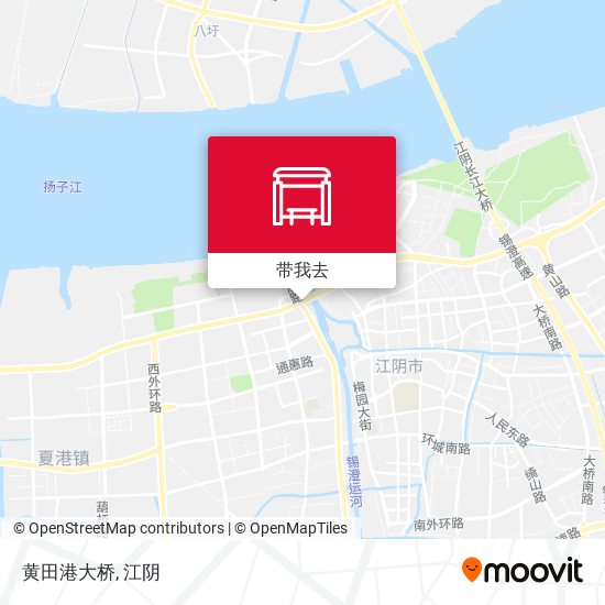 黄田港大桥地图
