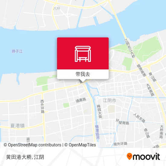 黄田港大桥地图
