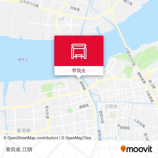黄田港地图