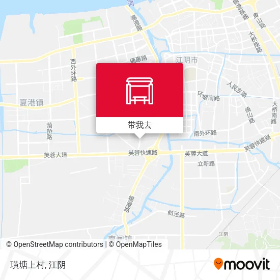 璜塘上村地图