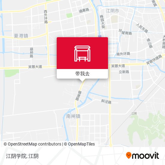 江阴学院地图