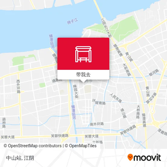 中山站地图