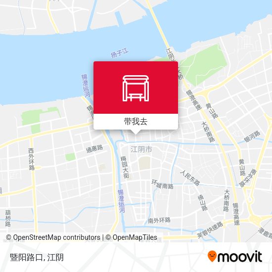 暨阳路口地图