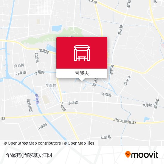 华馨苑(周家基)地图