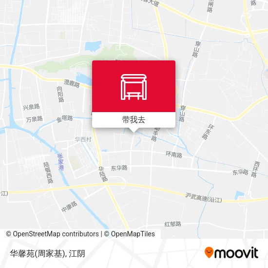 华馨苑(周家基)地图