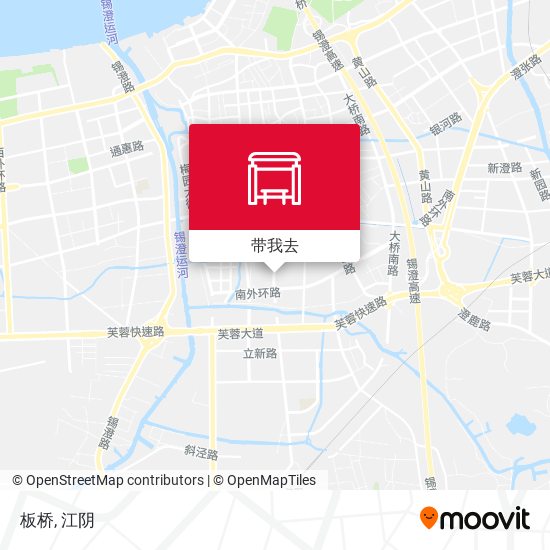 板桥地图