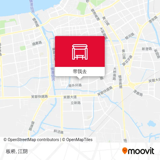 板桥地图