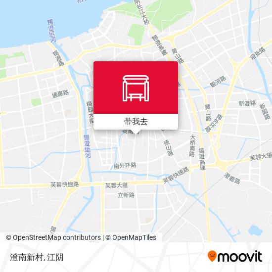 澄南新村地图