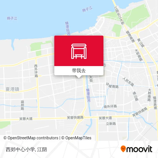 西郊中心小学地图