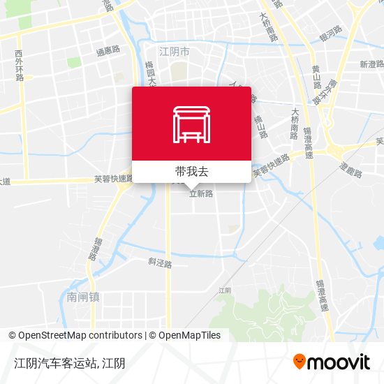 江阴汽车客运站地图