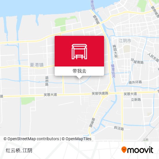 红云桥地图