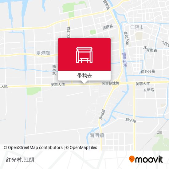 红光村地图