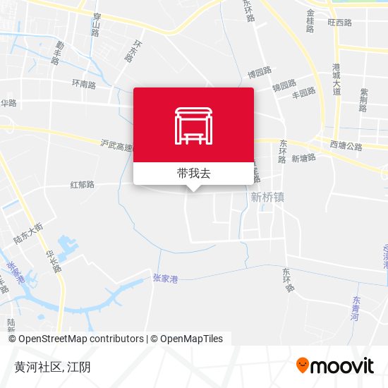 黄河社区地图