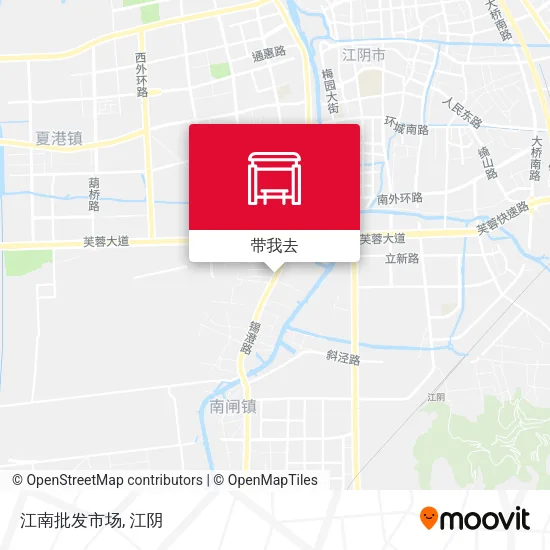 江南批发市场地图