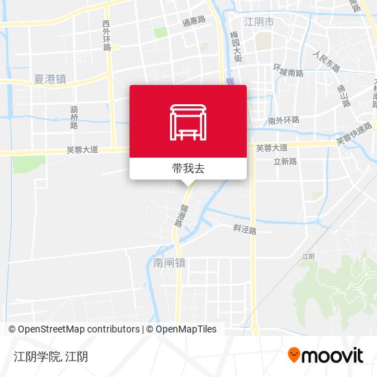 江阴学院地图