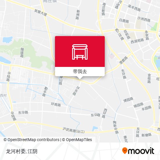 龙河村委地图