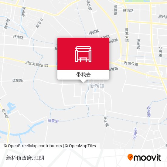 新桥镇政府地图
