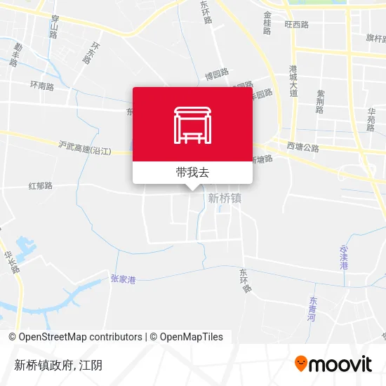 新桥镇政府地图