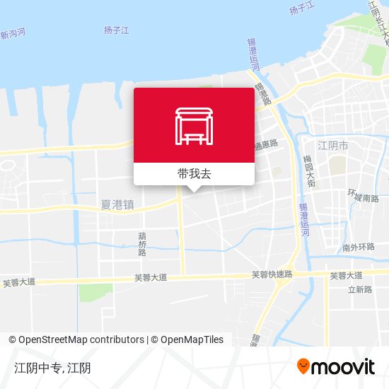 江阴中专地图