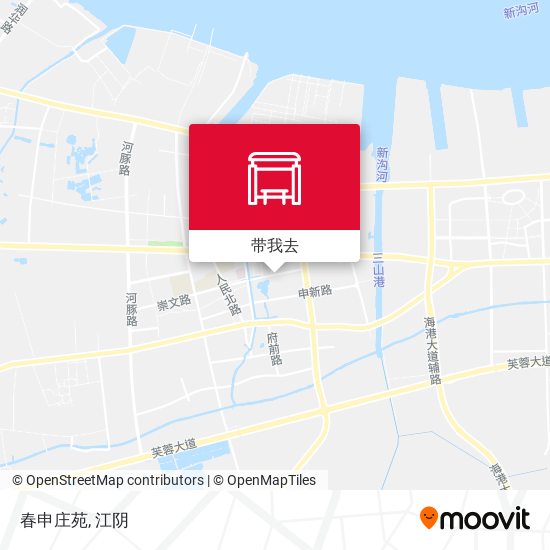 春申庄苑地图