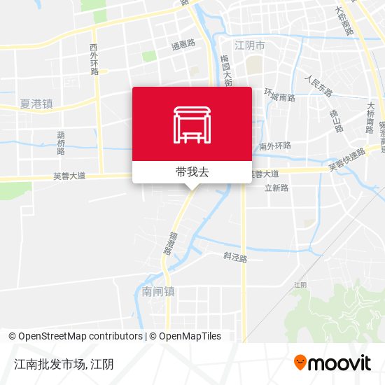 江南批发市场地图