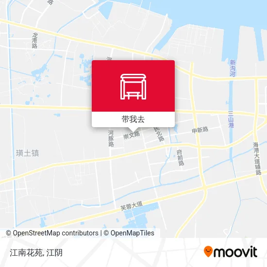 江南花苑地图