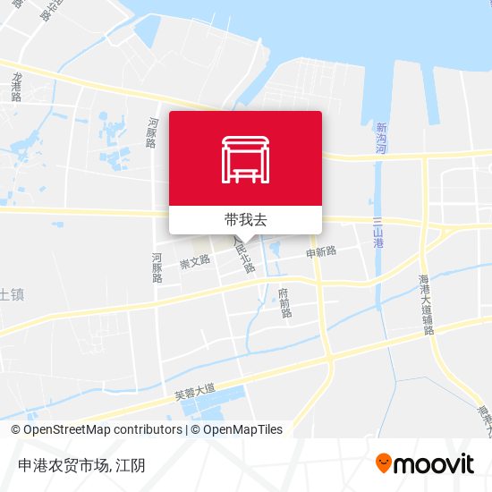 申港农贸市场地图