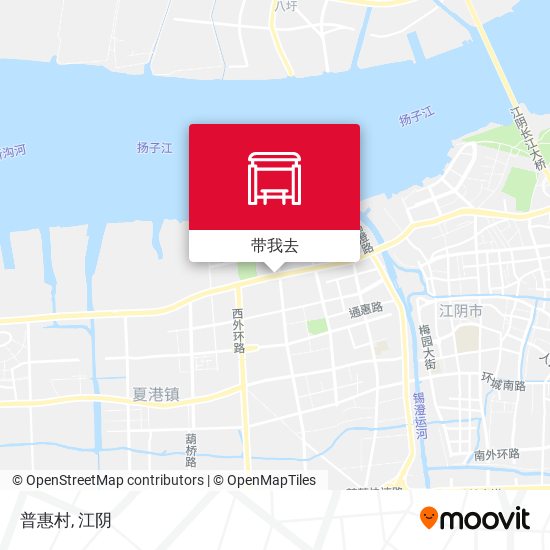普惠村地图