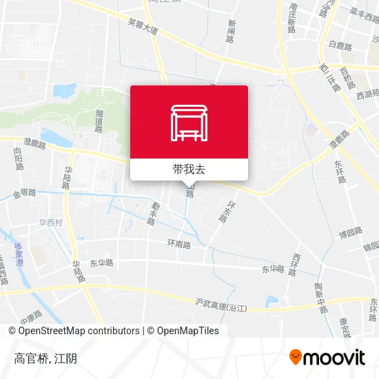高官桥地图