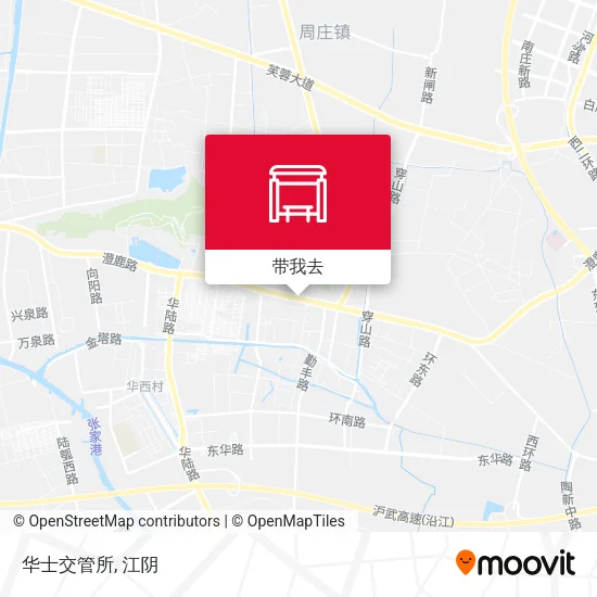 华士交管所地图