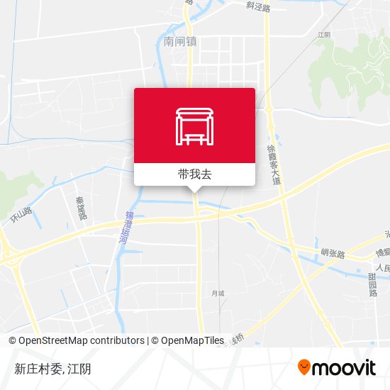 新庄村委地图