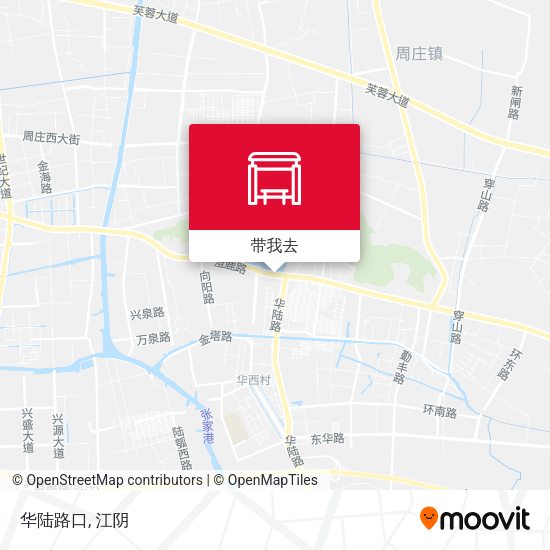 华陆路口地图